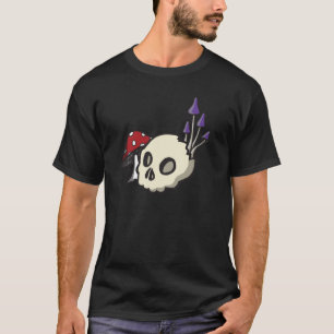Camiseta Skull & Mushroom