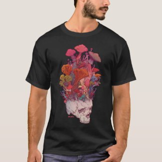 Camiseta Skull Mushroom