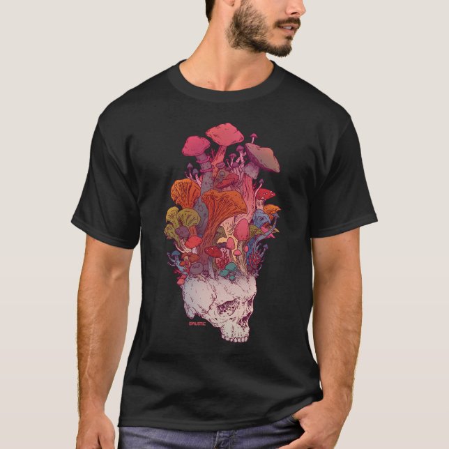 Camiseta Skull Mushroom (Anverso)