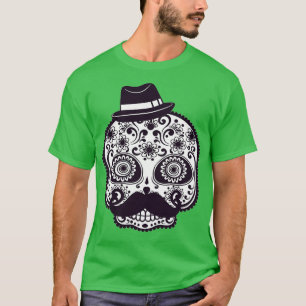 Camiseta Skull Mustache