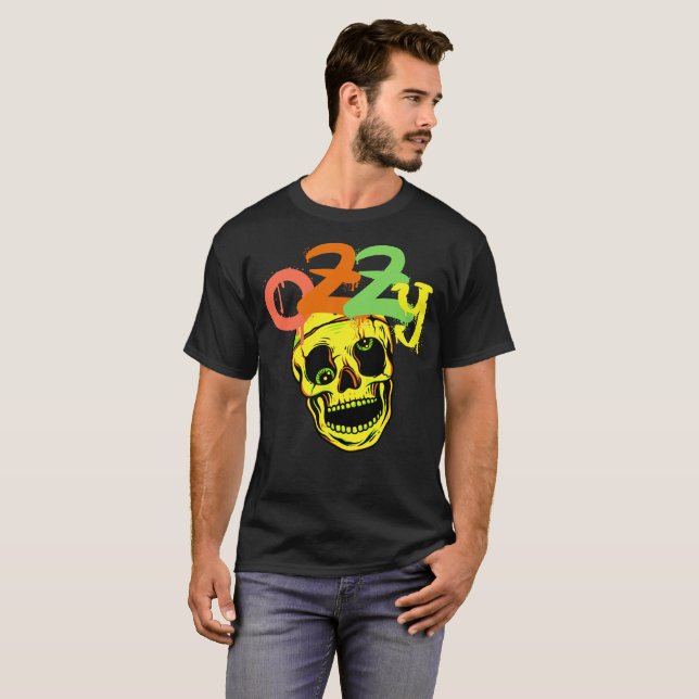 Camiseta Skull Ozzy Osbourne T-Shirts (Anverso completo)