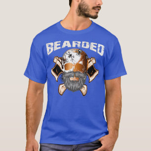 Camiseta Skull Pirata De Beard Con Diseño De Barba