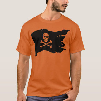 Camiseta Skull Pirate Flag jolly roger Crossbone