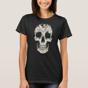Camiseta Skull Ragdoll Cats Dueña de Halloween Costueen Day