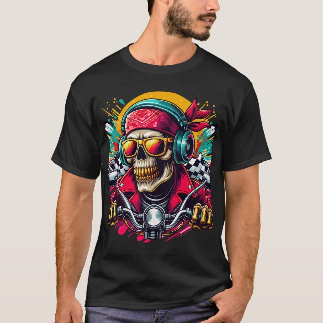 Camiseta Skull Rider (Anverso)