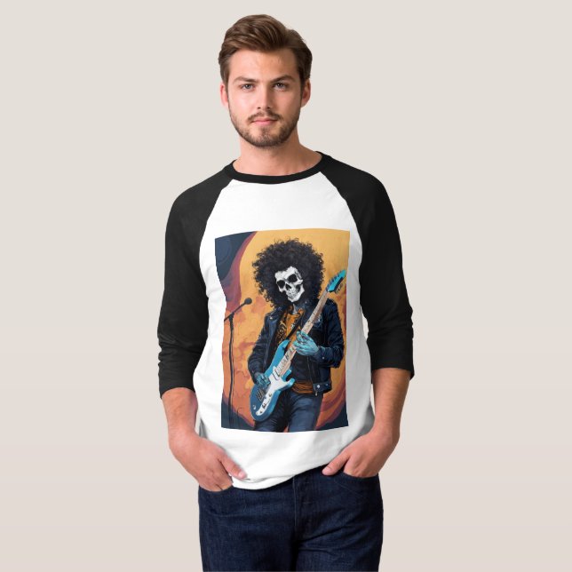 Camiseta Skull Rockstar (Anverso completo)