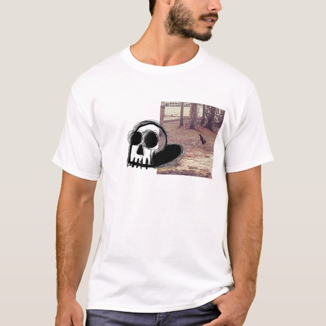 CAMISETA SKULL&ROOSTER (Anverso)