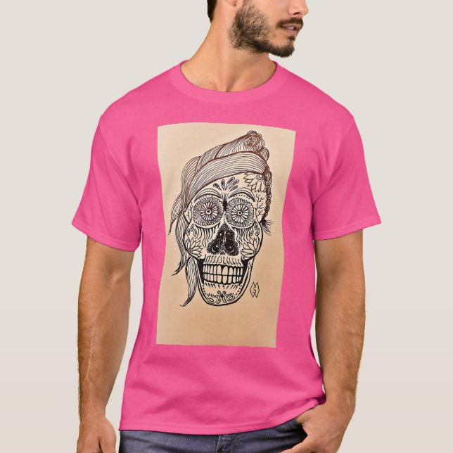 Camiseta Skull Selfie (Anverso)