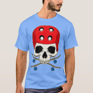 Camiseta Skull Skateboard Sports