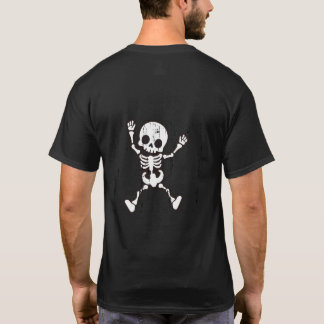Camiseta Skull & Skeleton - Frente espeluznante