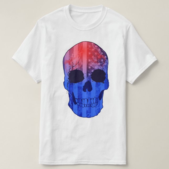 Camiseta Skull Soldier USA (Diseño del anverso)