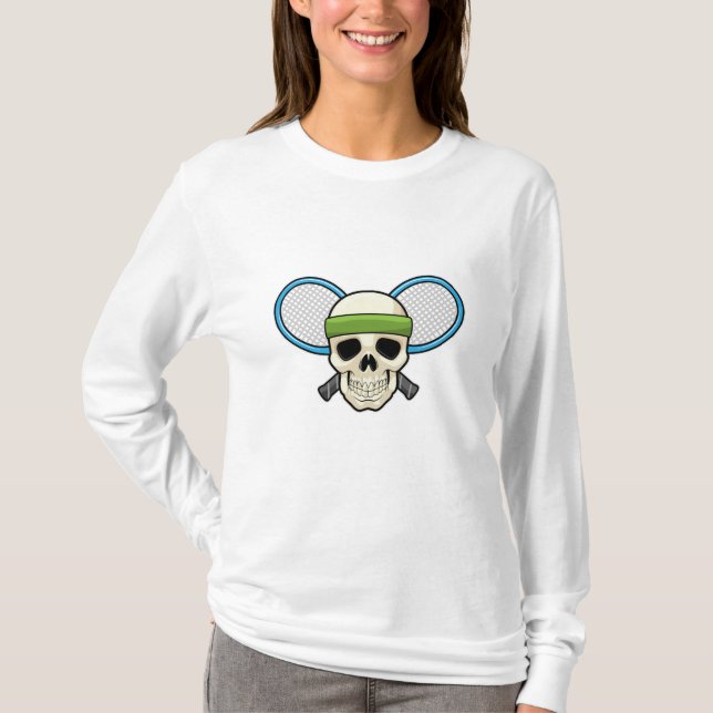 Camiseta Skull Tennis Tennis (Anverso)