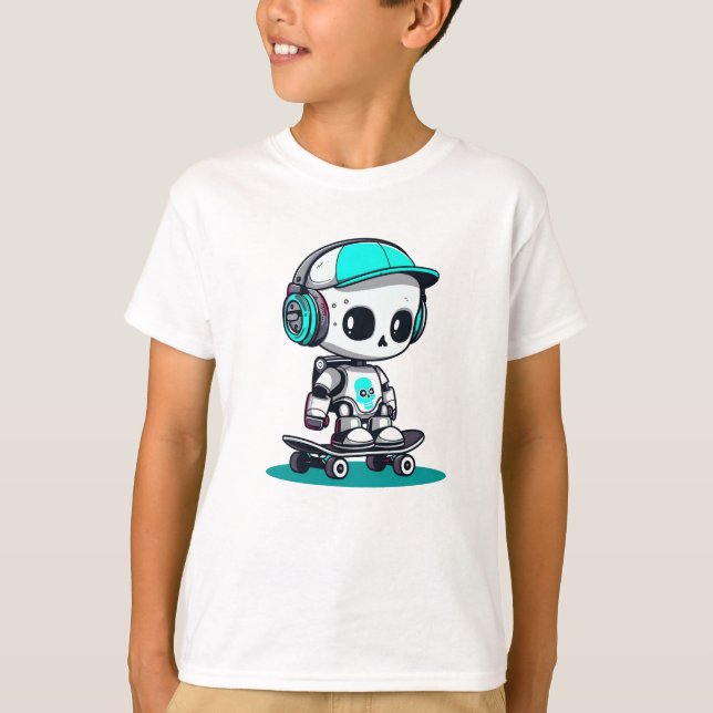 Camiseta SkullBot (Anverso)