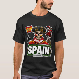 Camiseta SkullCostume Edicion Mundial: España
