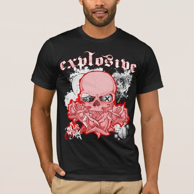 CAMISETA SKULLNROSES (Anverso)