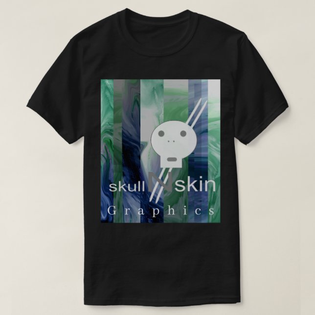 Camiseta Skullnskin Graphics "Earth Pallet" (Diseño del anverso)