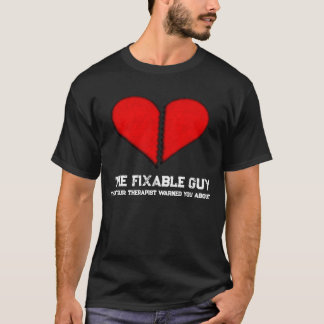 Camiseta Skullnskin Graphics The Fixable Guy (Broken Heart)