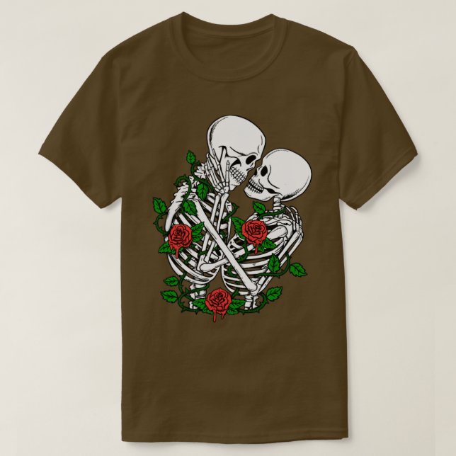 Camiseta Skulls Lovers (Diseño del anverso)