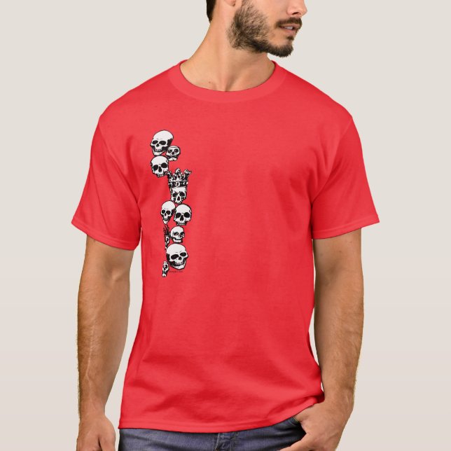 Camiseta SkullsT-Camisa 2side (Anverso)