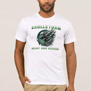 Camiseta SkullStorm: Decadencia y Descenso