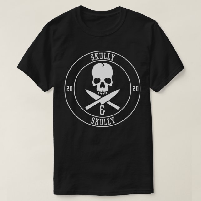Camiseta Skully & Skully  Skull Logo Pullover  (Diseño del anverso)