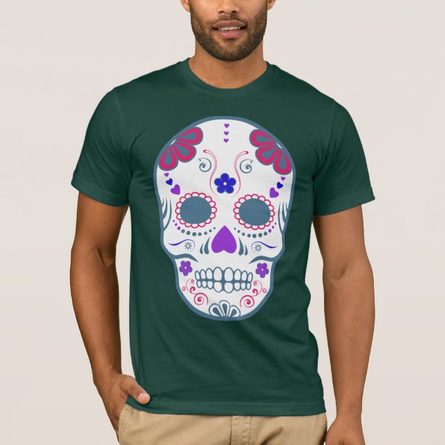 Camiseta skullz del azúcar: 1 (Anverso)