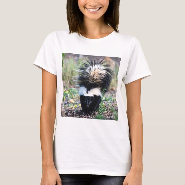 Camiseta Skunk Black and White (Anverso)