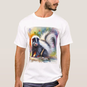 Camiseta Skunk in Harmony 310824AREF122 - Watercolor