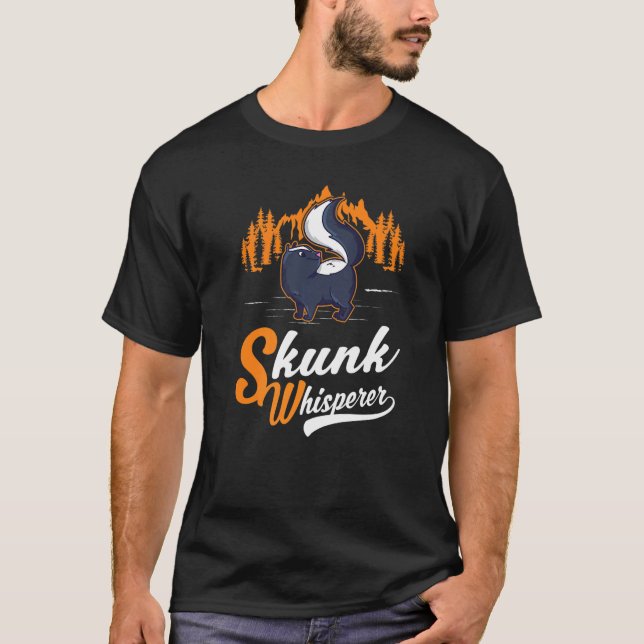 Camiseta Skunk Whisperer (Anverso)