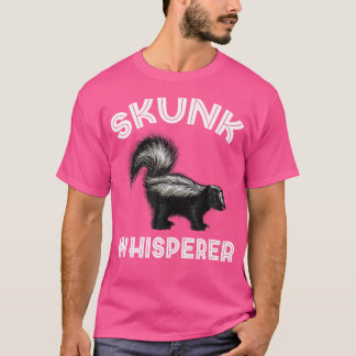Camiseta Skunk Whisperer Skunk Lover Chica Skunk Boy S