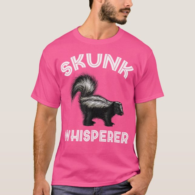 Camiseta Skunk Whisperer Skunk Lover Chica Skunk Boy S (Anverso)