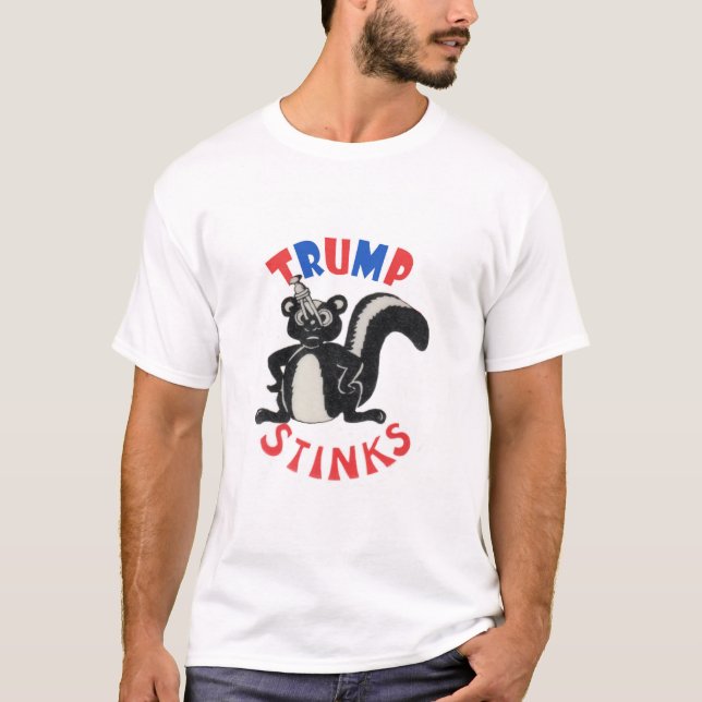 Camiseta Skunky dice: ¡Hedores del triunfo! (Anverso)