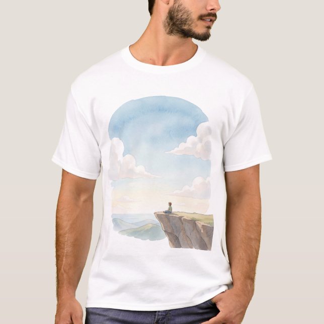 Camiseta Sky Above, Peace Within (Anverso)