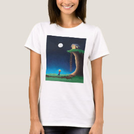 Camiseta Sky de la noche de la luna llena