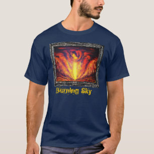 Camiseta Sky en llamas