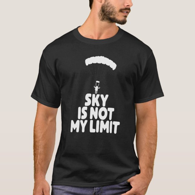 Camiseta Sky Is Not My Wing  Paragliding Vacation Flying Tr (Anverso)