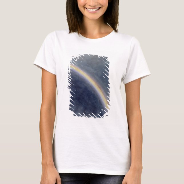 Camiseta Sky Study with Rainbow, 1827 (w/c on paper) (Anverso)