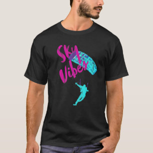 Camiseta Sky Vibes - Ropa de Paracaidismo Colorida