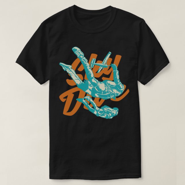 Camiseta Skydive (Diseño del anverso)