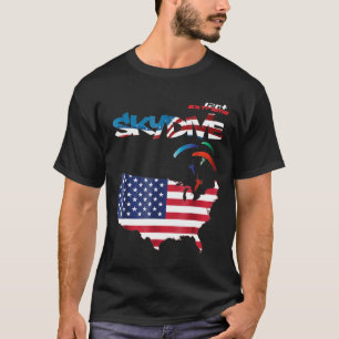 Camiseta Skydive America-Estados Unidos Skydiving