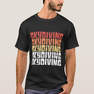 Camiseta Skydive con problemas de Skydive retro