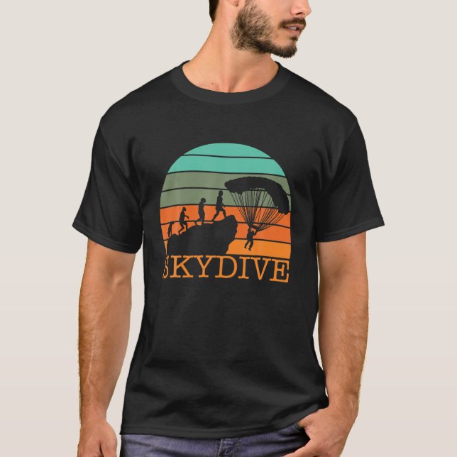 Camiseta Skydive Evolution Skydiving Skydiving Hobby (Anverso)
