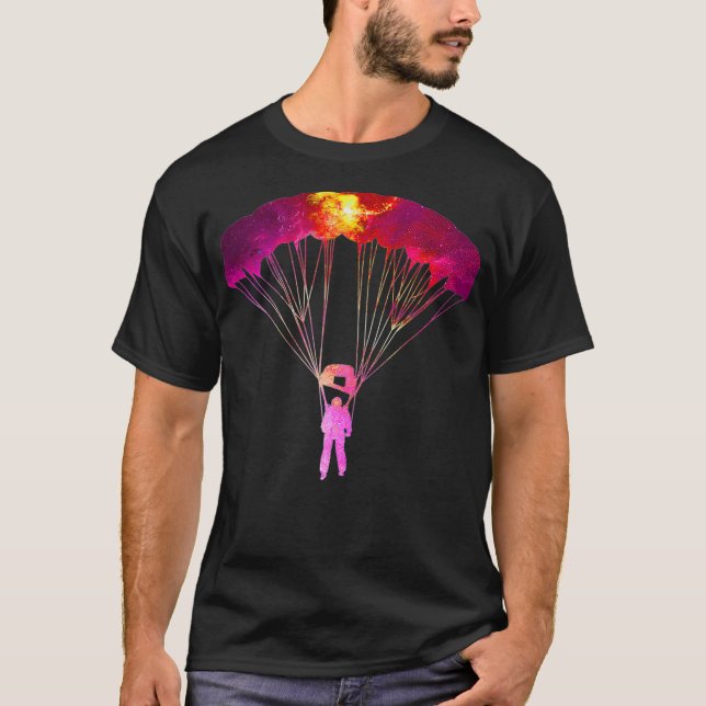 Camiseta Skydive Skydive en paracaidismo ascensional (Anverso)