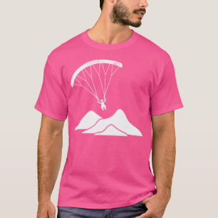 Camiseta Skydive Skydiver Silhouette Parapente Skydiving