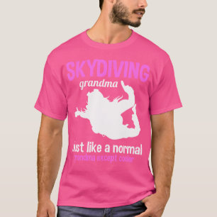Camiseta Skydiver Abuela Paracaídas Abuela