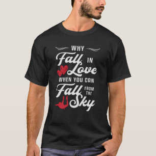 Camiseta Skydiver Cuando Se Puede Caer Del Skydive Sky