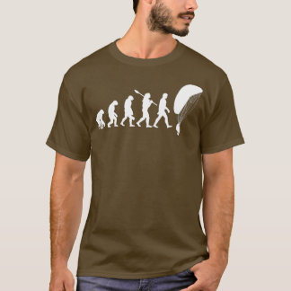 Camiseta Skydiver de la evolución