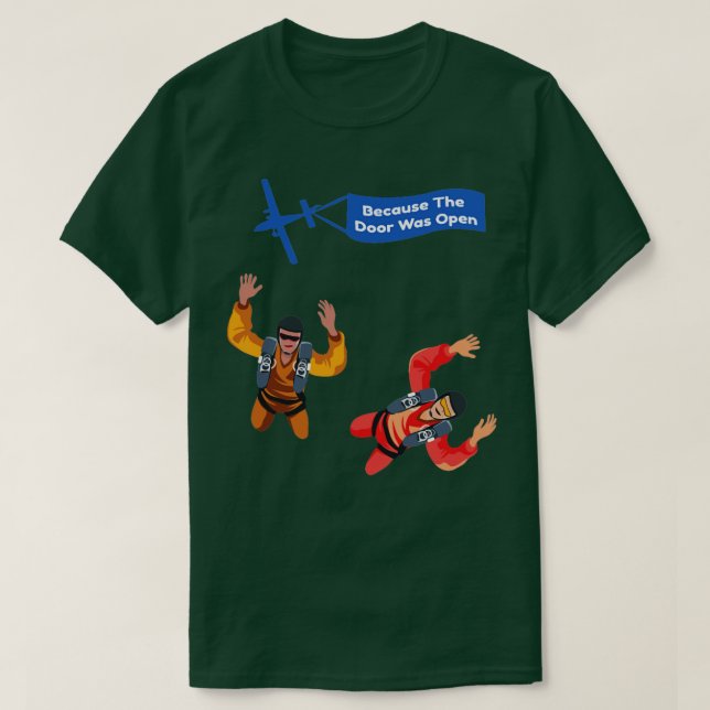 Camiseta Skydiver Freefall Skydiving (Diseño del anverso)
