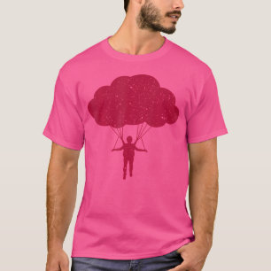 Camiseta Skydiver Funny Skydiving Lucky Parachute