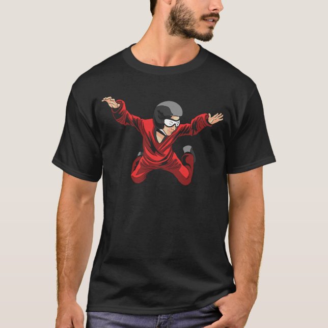 Camiseta Skydiver Guay Skydive Indoor Skydiving (Anverso)